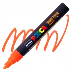 ΜΑΡΚΑΔΟΡΟΣ POSCA PC-5M ΦΩΣΦΟΡΙΖΕ ΠΟΡΤΟΚΑΛΙ